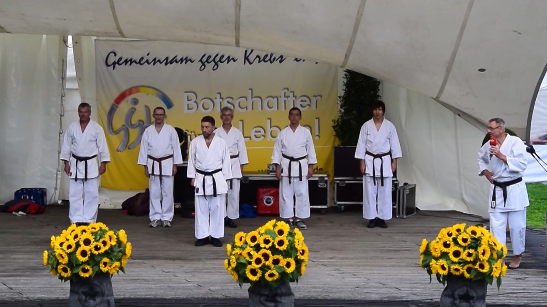 Karate beim Run of Hope